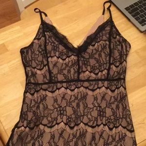 ASTR black lace dress